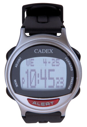 Medizinische Uhr CADEX® silbern