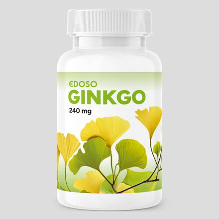 Ginkgo Biloba Miłorząb Japoński EDOSO 240 mg, 30 tablet